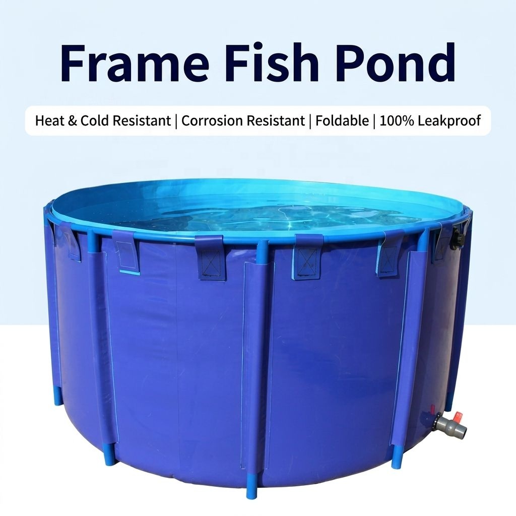 Farm Pond Liner - Duurzame PVC viskweekvijver, verdikte zeilvoering, aquacultuur
