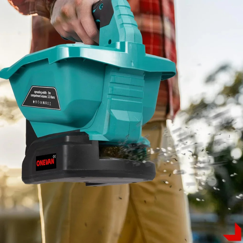 Farming Agriculture Tools - 6-versnellingen Automatische meststofstrooier Handbediende elektrische meststofstrooier