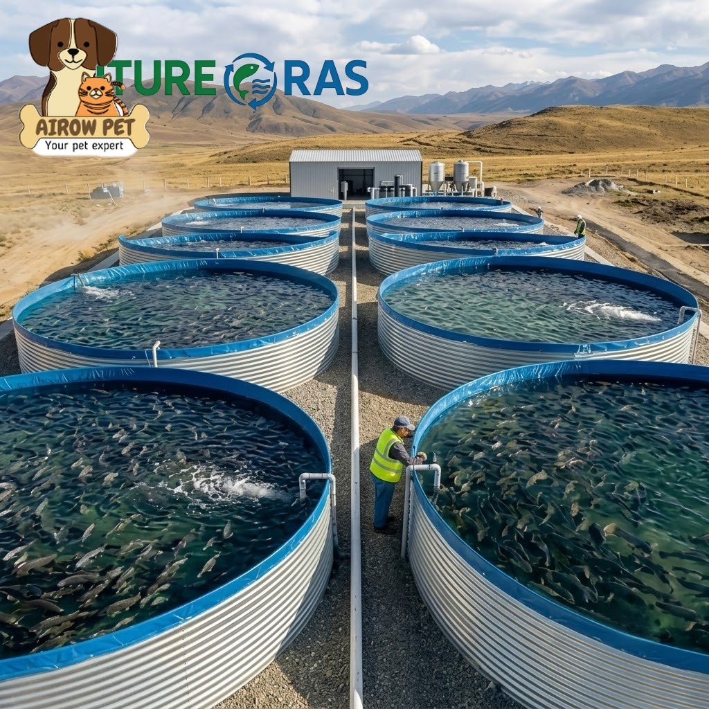 Farm Pond Liner - AIROW FUTURERAS viskweekvijver aquacultuur pvc zeil