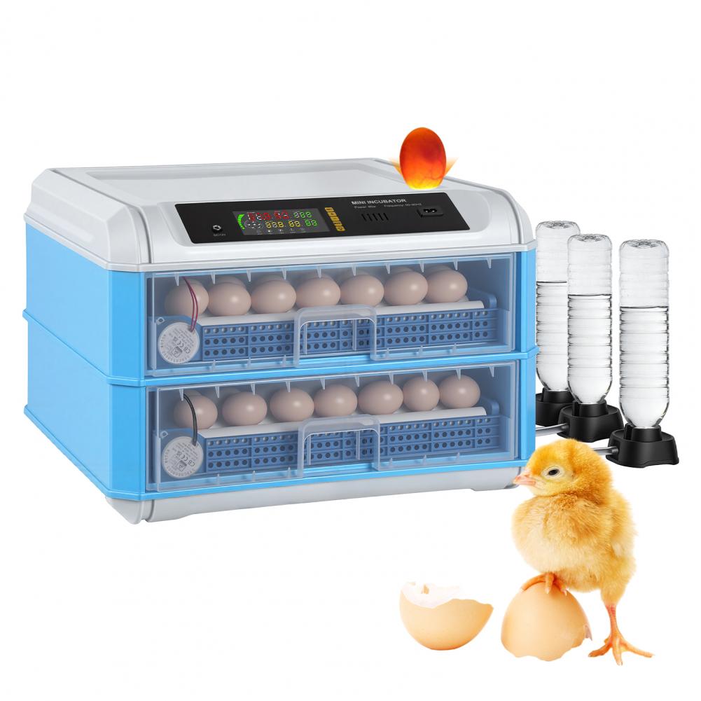 Poultry Incubator - 120 Ei-incubators, grote automatische ei-draaimechanisme &