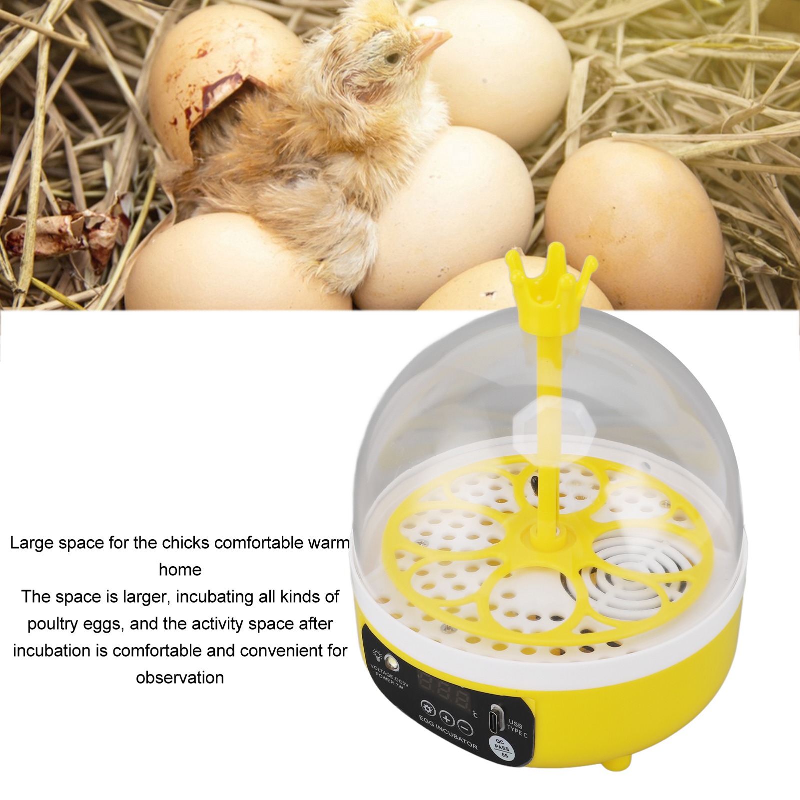 Eierincubator Automatische tem - Poultry Incubator recensie en prijs