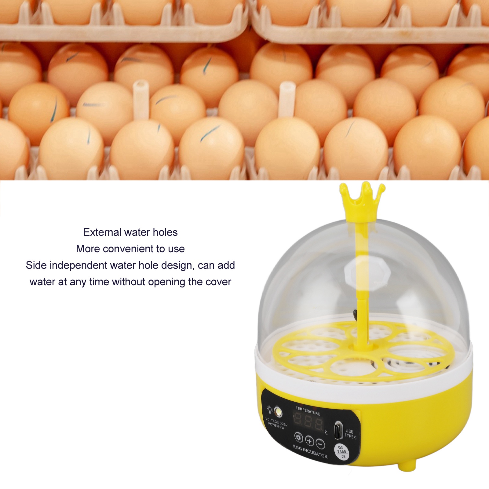 Eierincubator Automatische tem - Poultry Incubator recensie en prijs
